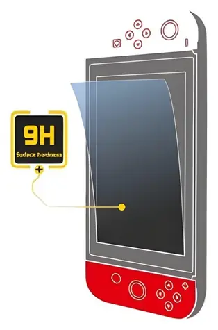Steelplay 9H ochranné sklo pre Nintendo Switch / Ochranné sklo displeja / Temperované sklo / Priehľadné
