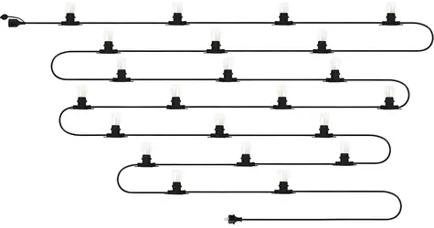 NEO Girlanda Filament 20 m / 22 žiaroviek