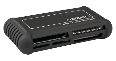 Natec Beetle / Čítačka pamäťových kariet / USB 2.0 / 480 Mb/s / SD, MMC, microSD, M2, xD, CF