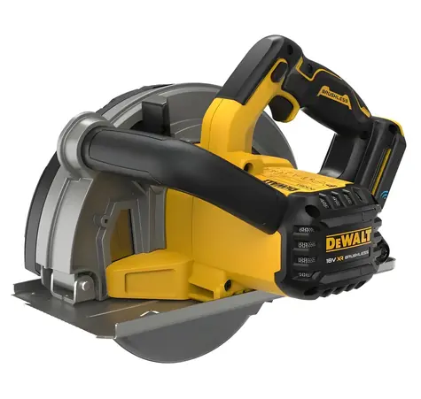 DeWalt AKU kotúčová píla 184 mm bez batérie / Kotúčová píla / 18V XR / bezuhlíkový motor / hĺbka rezu 67 mm