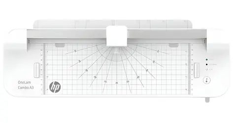 HP OneLam Combo A3 biela / Laminátor / za tepla aj za studena / integrovaná rezačka / 400 mm/min