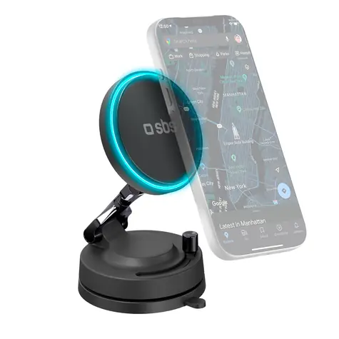 SBS Držiak do auta s MagSafe 360° / Držiak do auta / Bezdrôtové nabíjanie 15W