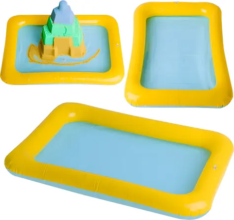 KIK Nafukovacie pieskovisko pre kinetický piesok / Pieskovisko / 56x40x7 cm / PVC