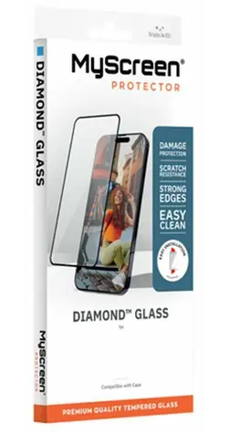 MyScreen Diamond Glass New pre Apple iPhone 16 / Ochranné sklo / Tvrdenosť 9H / Inštalačná sada EasyApp