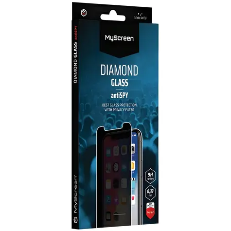 MyScreen Diamond Glass AntiSpy / Ochranné sklo / Samsung Galaxy S24 / Privacy filter / 9H