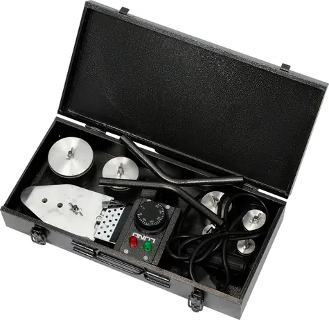 Lund Zváračka na plastové rúrky 800 W / Zváračka / Polyfúzna / 20-63 mm / 0-300 ° C / kovový kufor