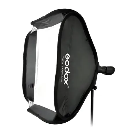 Godox SFGV8080 / Softbox s mriežkou / 80 × 80 cm / Bowens / Godox S-Bracket