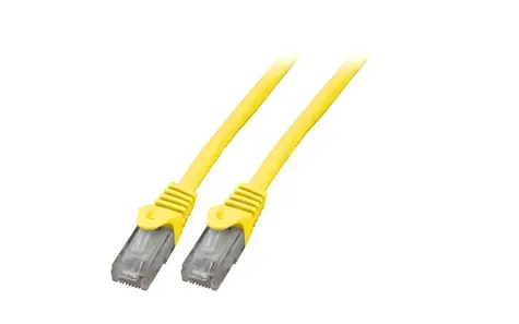 Mercodan Patch kábel UTP CAT6 žltá (371225020) / Sieťový kábel / UTP / kategória 6