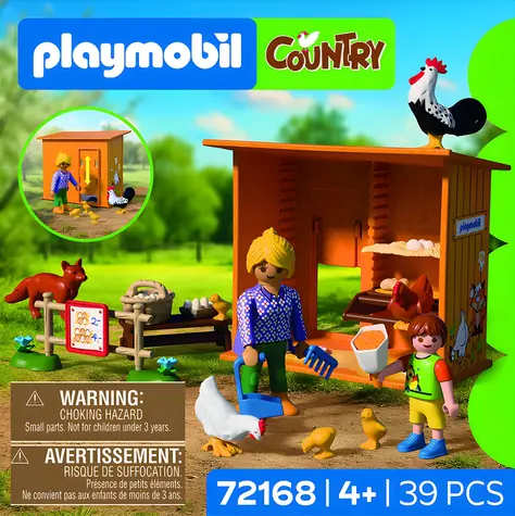 Playmobil Country 72168 Kurník / Stavebnica