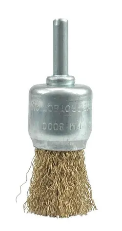 Vorel Kefa drôtená čelná s nástavcom do vŕtačky 24 mm / Kefa drôtená čelná / Pomosadený drôt