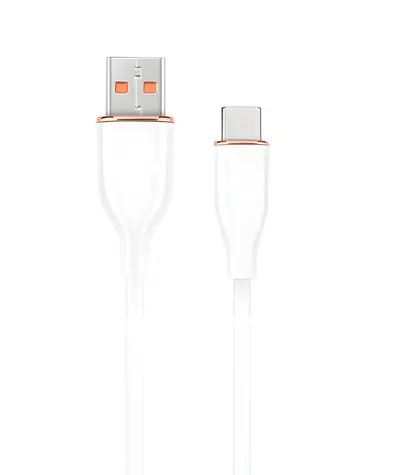 Kábel USB-A - USB-C 1,5 m biely / dátový kábel