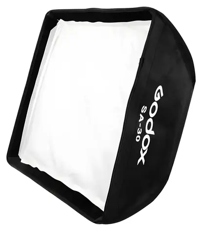Godox SA-30 / Softbox / 30 x 30 cm / s mriežkou / pre LED svetlo Godox S30