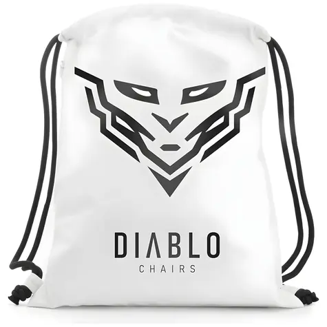 Diablo Chairs Sťahovací batoh biela / Batoh / Gaming / 15 l