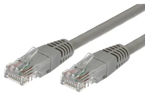 TB patch kábel UTP Cat 5e 2m šedý / Sieťový kábel / RJ45 / medené jadro