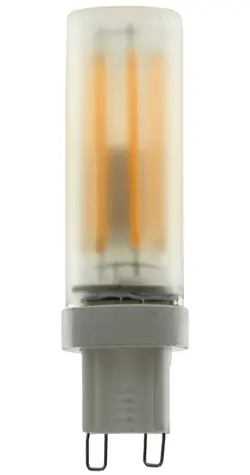 SEGULA LED Pin 4,5 W matná / G9 / 400lm / 2700K / stmievateľná