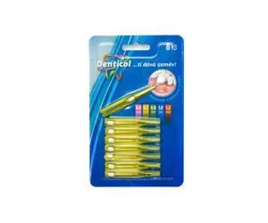 Denticol V01 0,7 mm / Medzizubná kefka / Vysúvacia / 8+8 ks