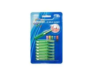 Denticol V01 0,8 mm / Medzizubná kefka / Vysúvacia / 8+8 ks