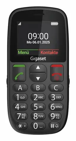 Gigaset GL395 čierna / Telefón