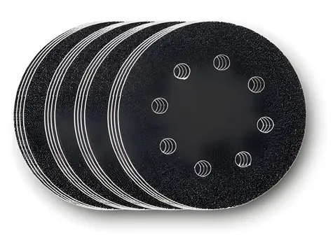 Fein D115 / Sada brúsnych kotúčov / O115 mm / 4X K60/K80/K120/K180