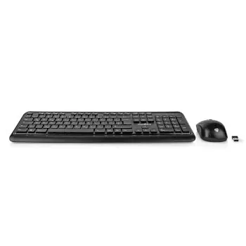 Nedis Bezdrôtová sada klávesnice a myši / Sada klávesnice a myši / USB prijímač / QWERTZ DE / DPI 800-1600