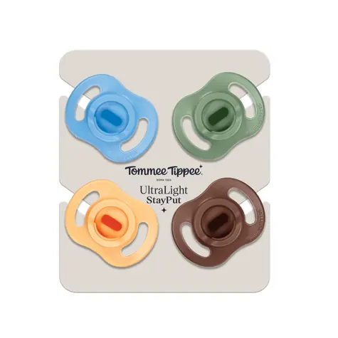 Tommee Tippee Ultra-light cumlík 18-36m Boy / Silikónový cumlík / 4 ks / Bez BPA