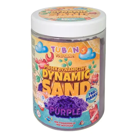 Fialový kinetický piesok 1 kg / od 3 rokov