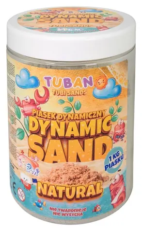 Prírodný kinetický piesok 1 kg / od 3 rokov