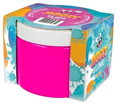Jiggly Slime ružová perleťová / Slime / 500 g