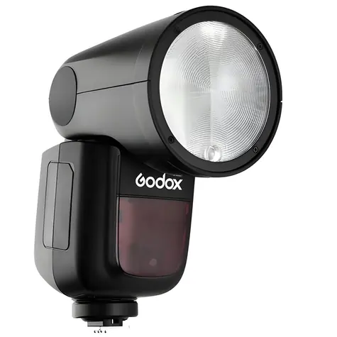 Godox V1 Canon / Blesk s kruhovou hlavou / TTL / HSS / 76 Ws / Li- ION batéria / Godox X 2,4 GHz
