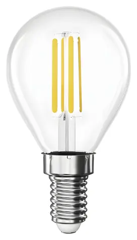 Emos LED žiarovka Filament Mini Globe 3,8 W-60 W E14 / teplá biela / 806 lm / A