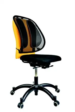 Fellowes Office Suites / Podpera chrbta na stoličke / sieťovaný materiál / systém Tri-Tensioning