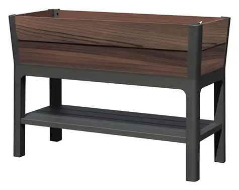 Keter Deco Elevated Brazilian / Kvetináč / 113 x 18,5 x 46,6 cm