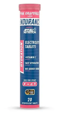 Applied Nutrition Endurance Hydration Electrolyte ružový grep / Elektrolytové tablety / 20 tbl