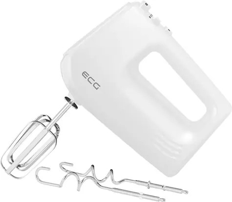 ECG RS 440 White Lite / Ručný šľahač / 5 rýchlostí / TURBO / príkon 400 W