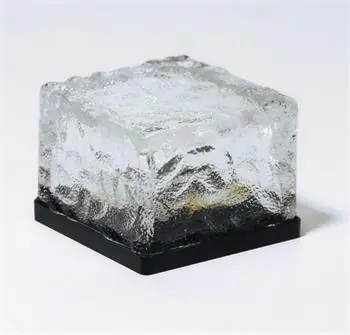 HANKO solárny svietiaci kameň malý / Záhradné solárne svietidlo / LED / 7x7x5 cm