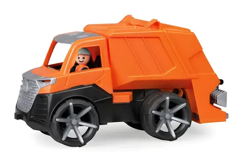 Lena TRUXX2 Smetiareň / Smetiarske auto / mechanicky funkčné / 31 cm / od 2 rokov