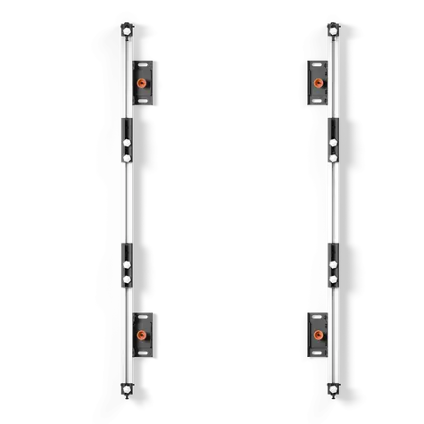 EDBAK ULS3337 čierna / LED osvetľovacia sada do skriniek / pre 3 skrine / 600 x 337,5 mm