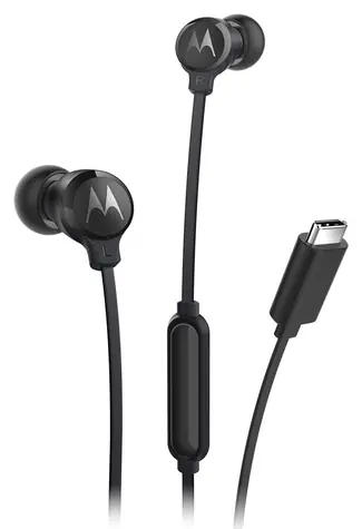 Motorola Earbuds 3C-SUSB-C čierna / Slúchadlá / USB-C / drôtová / 1,2 m