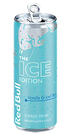 Red Bull Ice Edition Vanilla & Iced Berry / Energetický nápoj / 12 ks v kartóne / plechovka