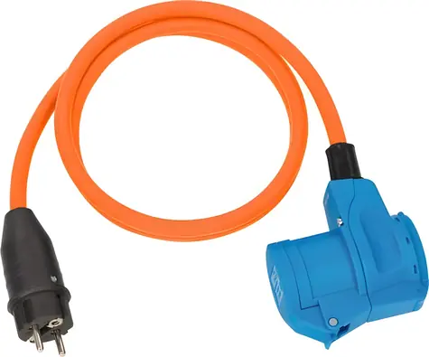 Brennenstuhl Predlžovací prívod CEE čierna / Predlžovací prívod / 1,5 m / H07RN-F 3G2,5 / IP44 / 16 A