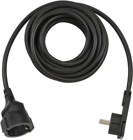 Brennenstuhl predlžovací kábel čierna / Predlžovací prívod / 5 m / IP20 / H05VV-F 3G1,5