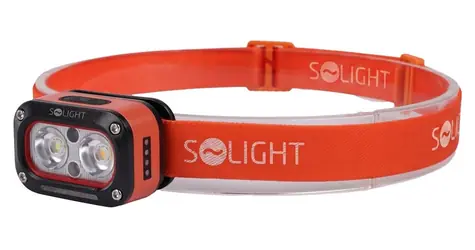 Solight LED čelové nabíjacie svietidlo / 250lm / teplé + studené svetlo / Li- ION / IP44