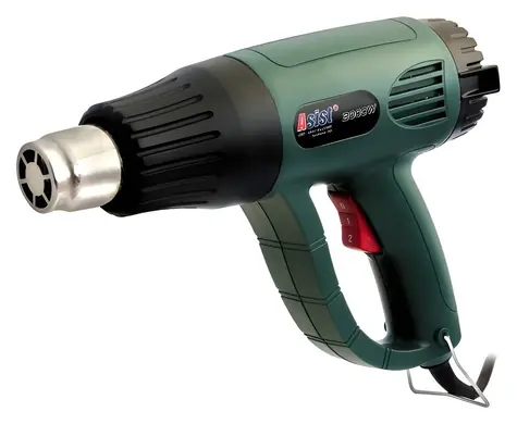 Asist AE6H200DN-1 / Teplovzdušná pištoľ / 2000 W / 2 stupne / 350-600 ° C / kábel 1,8 m