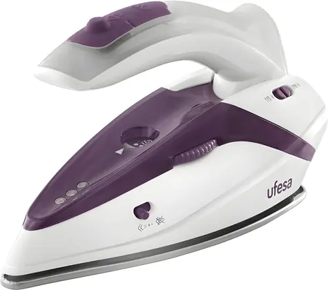 Ufesa Steam Travel PV0500 / Cestovná žehlička / Naparovacia / Bi-voltage 110V/230V / Sklopná rukoväť