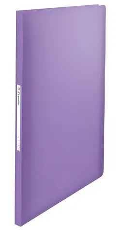 Esselte Colour'Breeze levanduľová / Katalógová kniha / 60 vreciek / A4