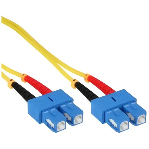 Mercodan SC-SC OS2 / Optický patch kábel / Singlemode 9/125 / Duplex