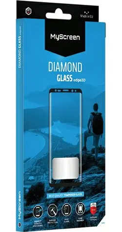 MyScreen Protector DIAMOND GLASS edge3D čierna / Ochranné tvrdené sklo / Honor Magic6 Pro / Celoplošné