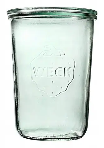 Weck Mold 850 ml, sada 6 ks / Zaváracie poháre / sklo / 6 ks