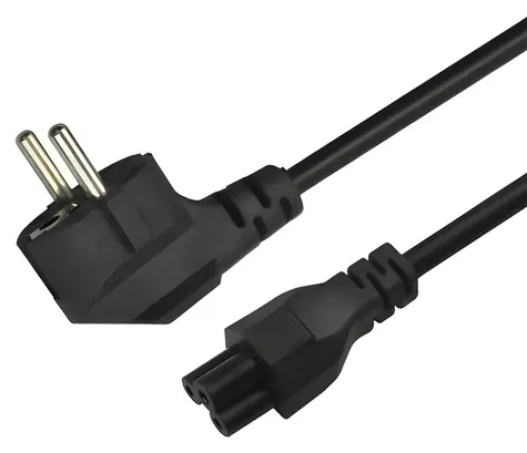 Napájací kábel CL-158 / Napájací kábel / IEC C5 (trojlístok) / 3 m