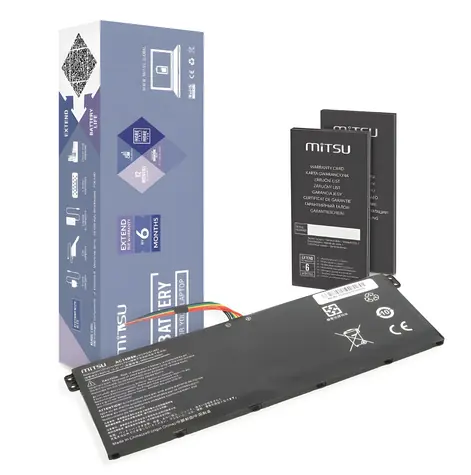 Batéria pre Acer Aspire E3-111 & V5-122 3600 mAh / Batéria pre notebook / 15,2 V / 52 Wh